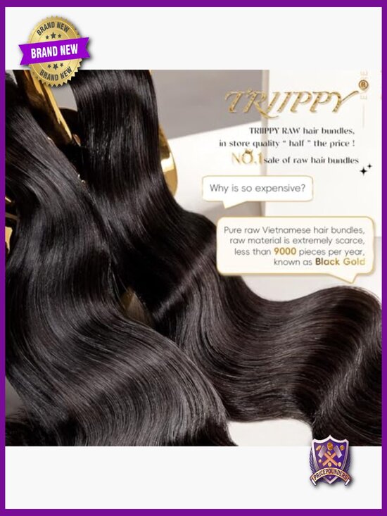 Body Wave Raw Vietnamese Hair Bundles 16-20 Inches Weave Extension main image 5
